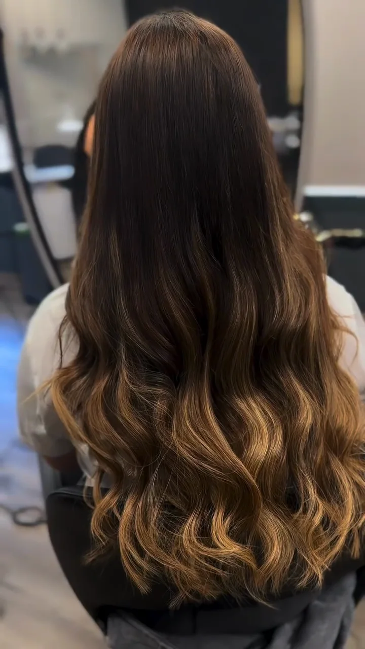 Dopo: Lunghezza e luce con il balayage